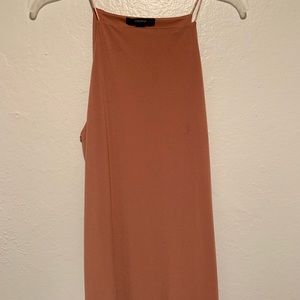 Forever 21 Spaghetti strap Mauve min dress